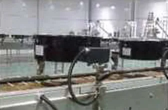 Granulation line producing modified particles